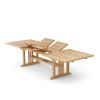 Sahara 126" Rectangular Double Extension Table