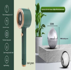 Mini Portable Handheld Garment Steamer Fabric Steam Iron For Clothes Travel Home Appliances Vertical US Plug Ironing Machine (Option: Green set-Uk-1PCS)