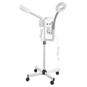 ABS Shell PC Water Cup Cross Iron Pin With 3x Magnifying Glass White Spray Machine (Color: White)